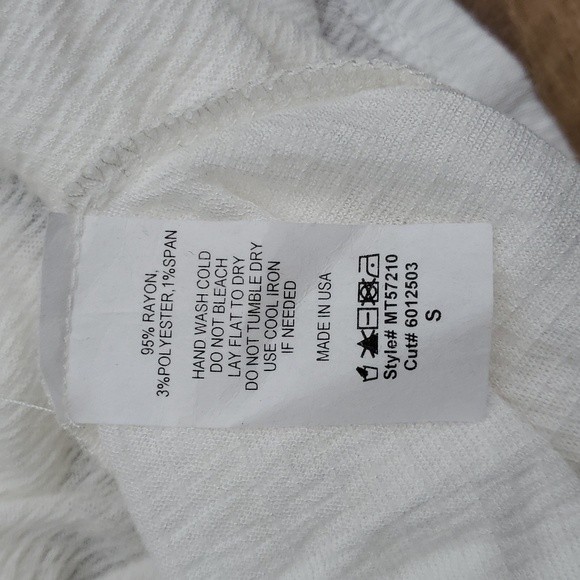 Vintage Havana rayon lace up S Made in USA - Picture 7 of 7